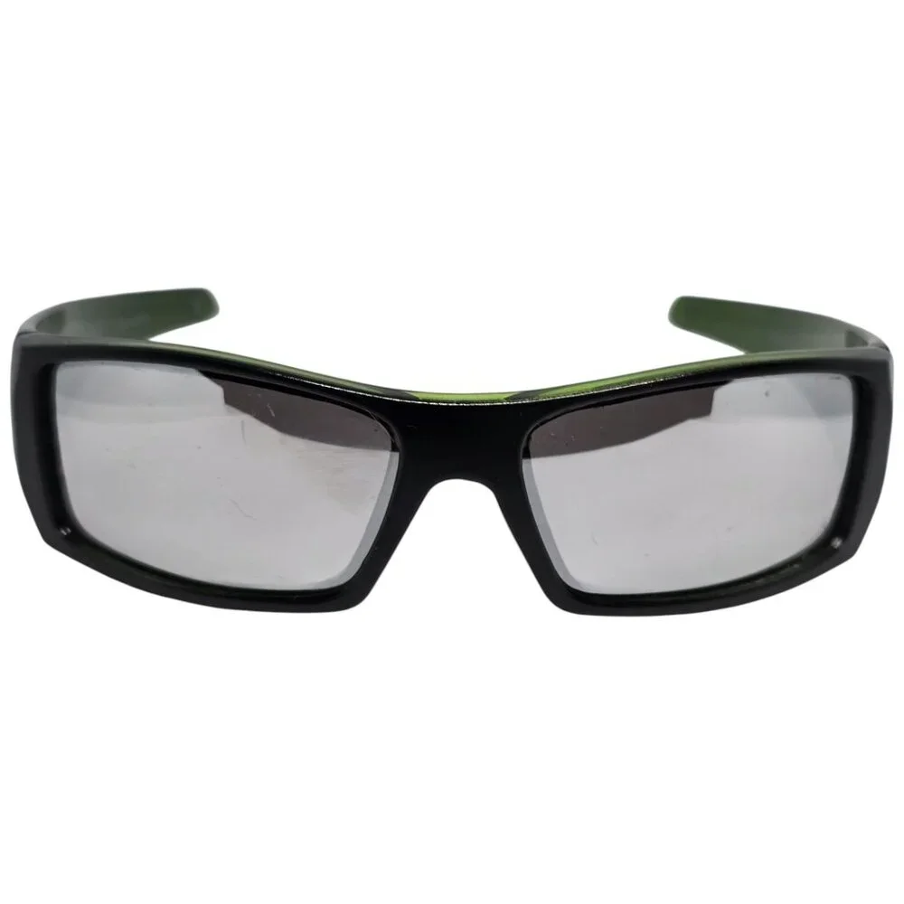 Disney Pixar Cars Kids Green & Black Rectangular Sunglasses With Lightning McQue
